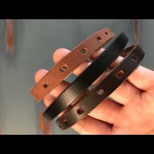Leather chokers